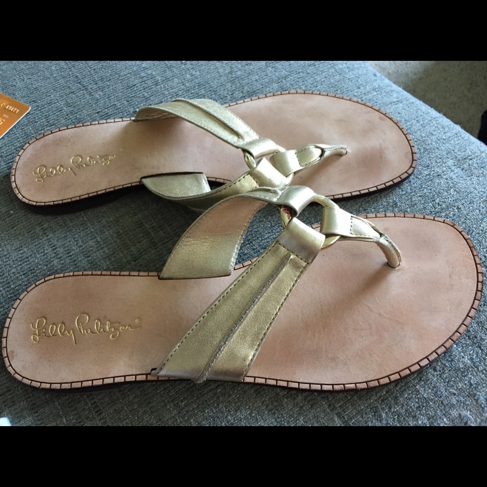 Lilly Pulitzer sandals!
